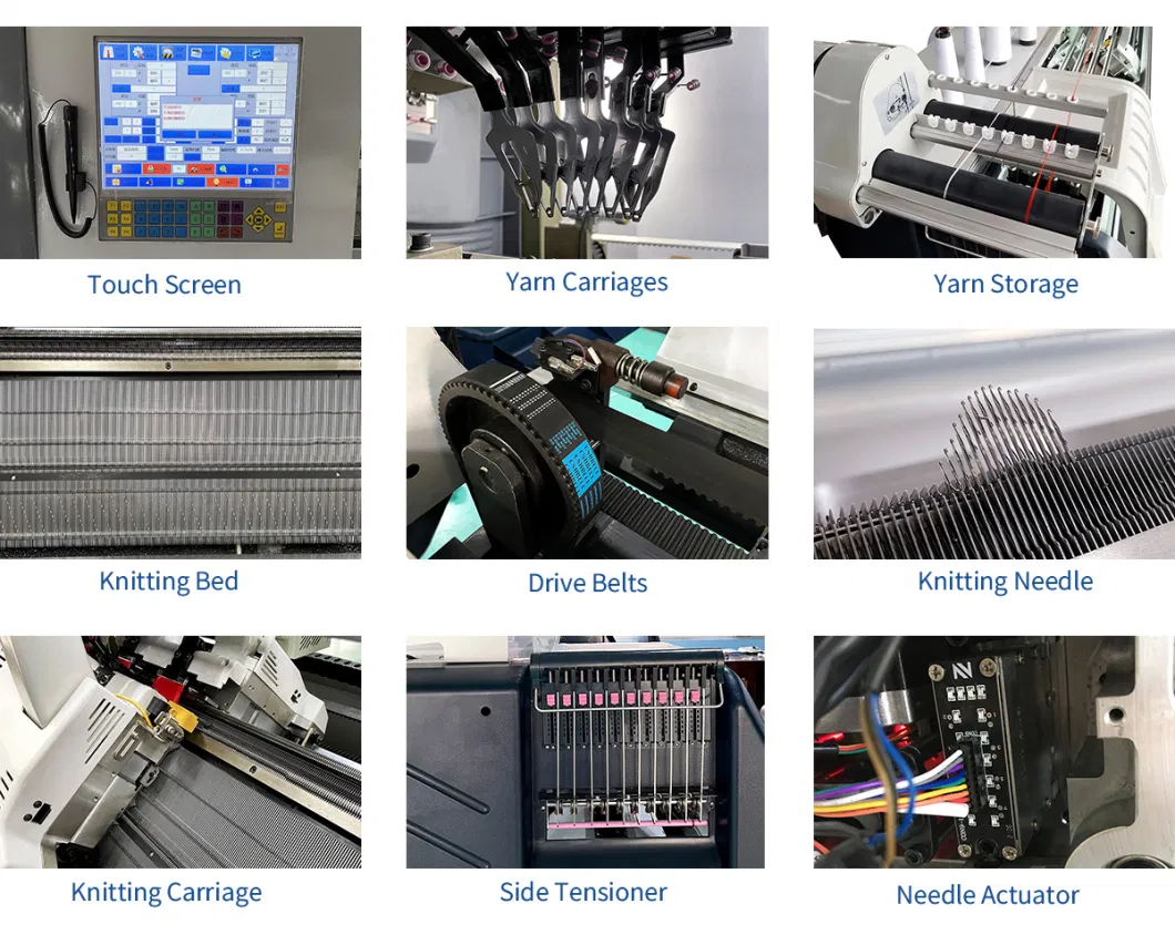 Fully Automatic 52 Inch Single System Sweater Computerized Flat Knitting Machine Price for Sale